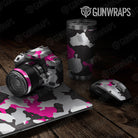 Universal Sheet Cumulus Gear Skin Vinyl Wrap Cumulus Magenta Tiger Gear Skin Vinyl Wrap
