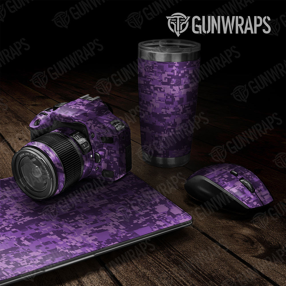 Universal Sheet Digital Gear Skin Vinyl Wrap Digital Elite Purple Gear Skin Vinyl Wrap