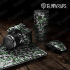 Universal Sheet Erratic Gear Skin Vinyl Wrap Erratic Green Tiger Gear Skin Vinyl Wrap