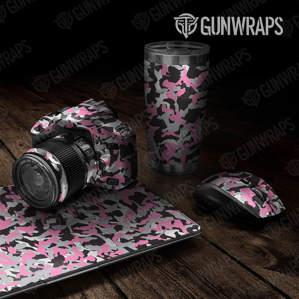 Universal Sheet Erratic Gear Skin Vinyl Wrap Erratic Pink Tiger Gear Skin Vinyl Wrap