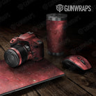 Universal Sheet Galaxy Gear Skin Vinyl Wrap Galaxy Red Nebula Gear Skin Vinyl Wrap