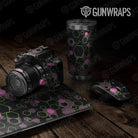 Universal Sheet Hex DNA Gear Skin Vinyl Wrap Hex DNA Neon Night Gear Skin Vinyl Wrap