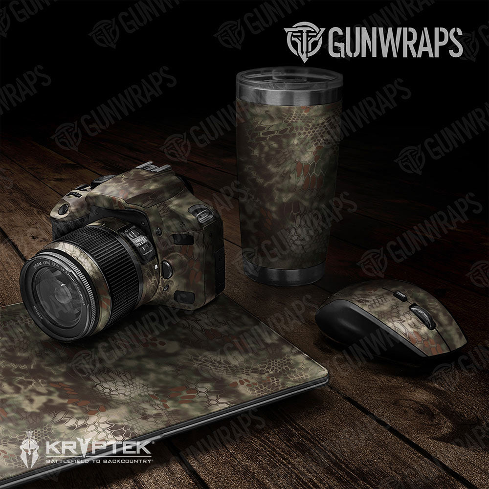 Universal Sheet Kryptek Gear Skin Vinyl Wrap Kryptek Mandrake Gear Skin Vinyl Wrap