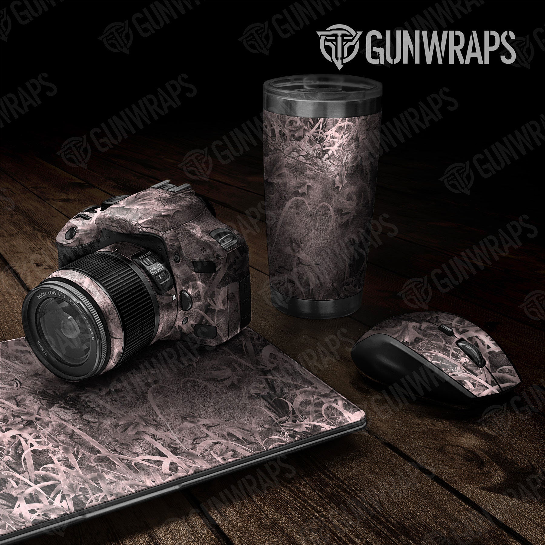 Universal Sheet Nature Gear Skin Vinyl Wrap Nature Pink Grassland Gear Skin Vinyl Wrap