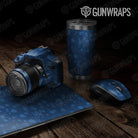 Universal Sheet Paintball Gear Skin Vinyl Wrap Paintball Elite Blue Gear Skin Vinyl Wrap