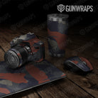 Universal Sheet Ragged Gear Skin Vinyl Wrap Ragged Blue Copper Gear Skin Vinyl Wrap