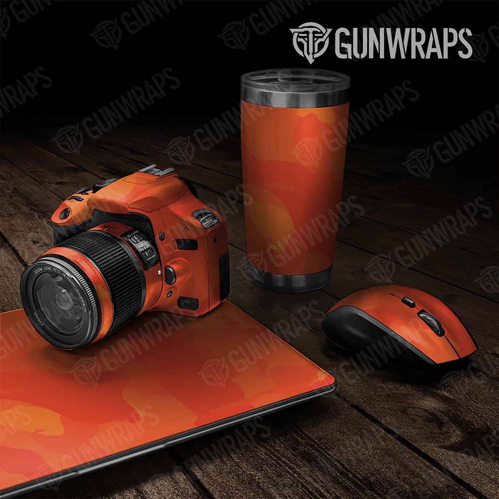 Universal Sheet Ragged Gear Skin Vinyl Wrap Ragged Elite Orange Gear Skin Vinyl Wrap