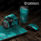 Universal Sheet Ragged Gear Skin Vinyl Wrap Ragged Elite Tiffany Blue Gear Skin Vinyl Wrap