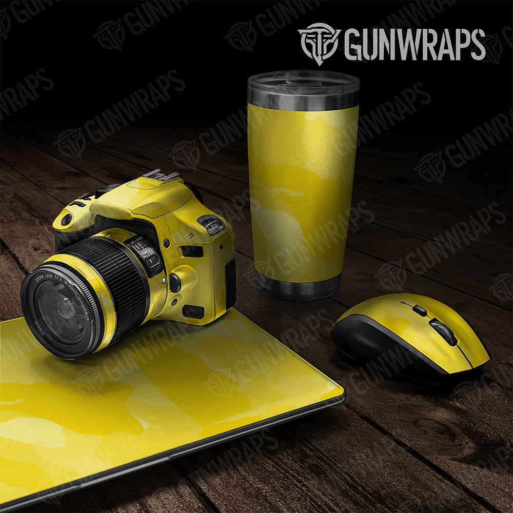 Universal Sheet Ragged Gear Skin Vinyl Wrap Ragged Elite Yellow Gear Skin Vinyl Wrap