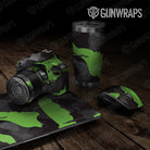 Universal Sheet Ragged Gear Skin Vinyl Wrap Ragged Metro Green Gear Skin Vinyl Wrap