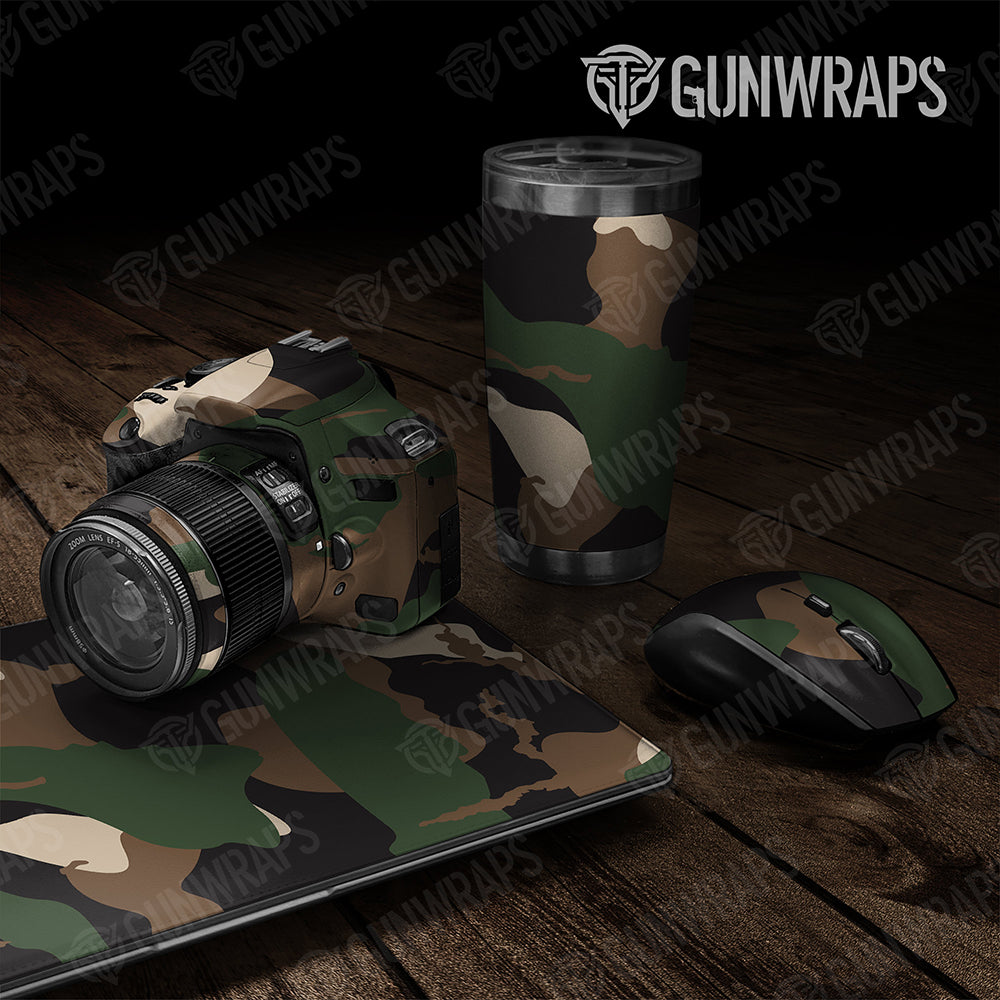 Universal Sheet Ragged Gear Skin Vinyl Wrap Ragged Woodland Gear Skin Vinyl Wrap