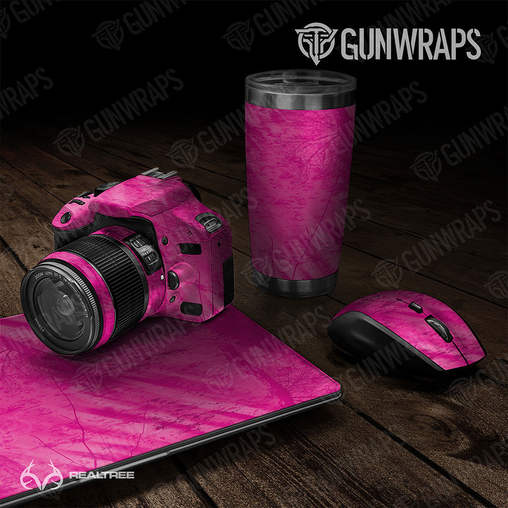 Universal Sheet Realtree Fishing Gear Skin Vinyl Wrap Realtree Fishing Magenta Gear Skin Vinyl Wrap