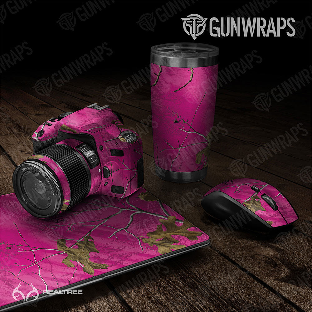 Universal Sheet Realtree XTRA Colors Gear Skin Vinyl Wrap Realtree XTRA Colors Magenta Gear Skin Vinyl Wrap