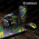 Universal Sheet Sharp Gear Skin Vinyl Wrap Sharp Mardi Gras Gear Skin Vinyl Wrap