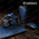 Universal Sheet Shattered Gear Skin Vinyl Wrap Shattered Elite Blue Gear Skin Vinyl Wrap