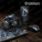 Universal Sheet Shattered Gear Skin Vinyl Wrap Shattered Navy Gear Skin Vinyl Wrap
