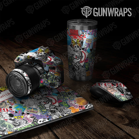 Sticker Bomb Universal Gear Skin Vinyl Wraps