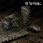 Universal Sheet Substrate Gear Skin Vinyl Wrap Substrate Stealth Gear Skin Vinyl Wrap