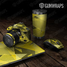 Universal Sheet Trigon Gear Skin Vinyl Wrap Trigon Elite Yellow Gear Skin Vinyl Wrap