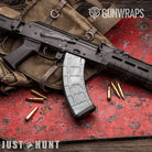 Just Hunt Deceptive Camo Whitened Gun Skin Vinyl Wrap