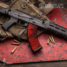 AK-47 Mag Prym1 Camo Red Hunt Gun Skin Vinyl Wrap