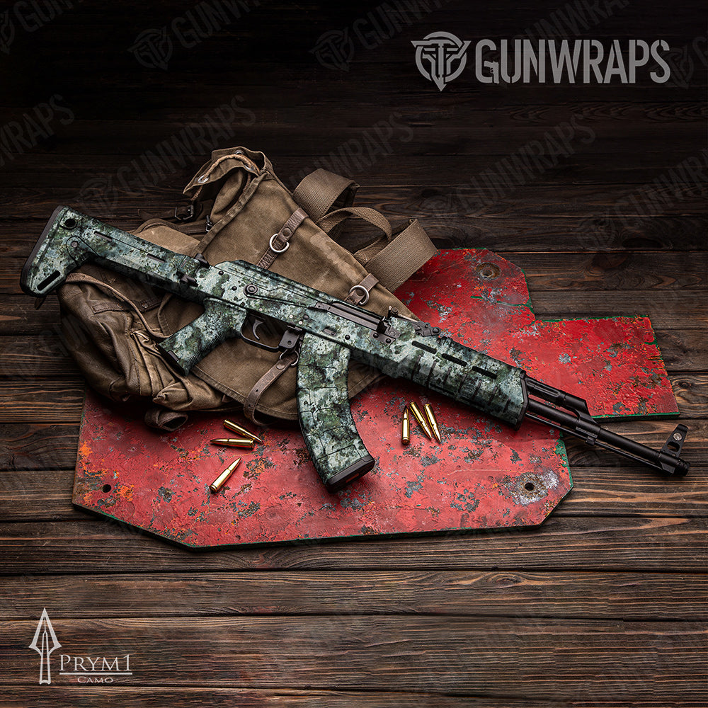 AK-47 Prym1 Boulder Terrain Gun Skin Vinyl Wrap