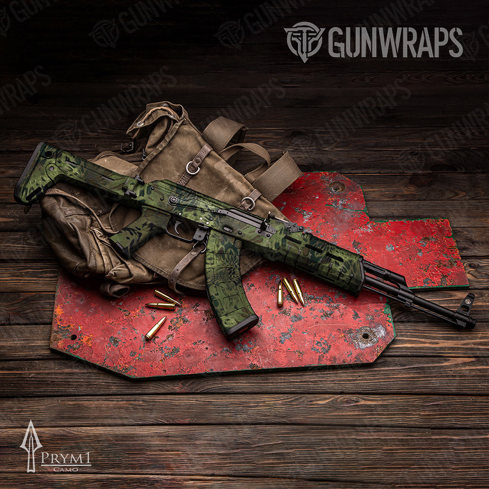 AK-47 Prym1 Camo Ambush Gun Skin Vinyl Wrap