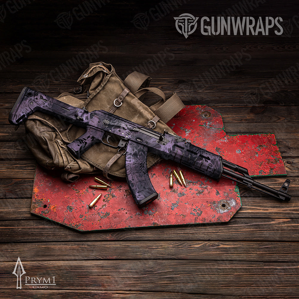 AK-47 Prym1 Camo Bay Gun Skin Vinyl Wrap