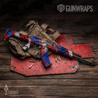 AK-47 Prym1 Camo Freedom Gun Skin Vinyl Wrap