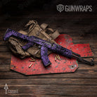AK-47 Prym1 Camo Plum Gun Skin Vinyl Wrap
