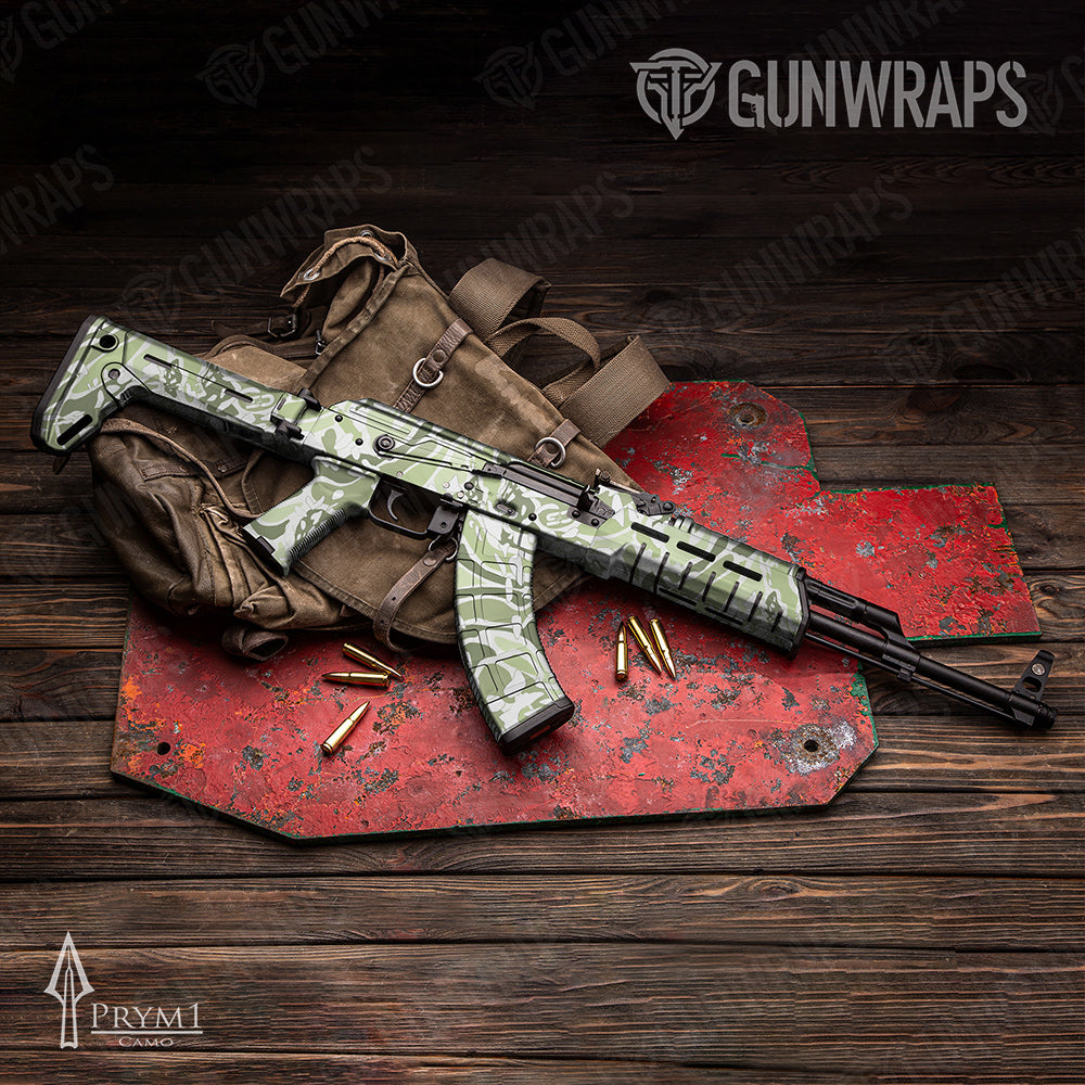 AK-47 Prym1 OS Jade Gun Skin Vinyl Wrap