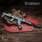 AK-47 Prym1 Stream Sea Foam Gun Skin Vinyl Wrap