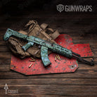 AK-47 Prym1 Stream Tidepool Gun Skin Vinyl Wrap