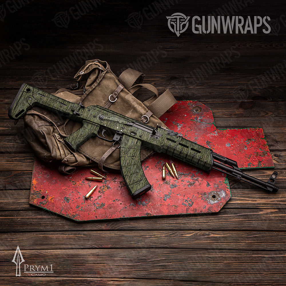 AK-47 Prym1 Timber Hole Prym1 Timber Hole Spring Gun Skin Vinyl Wrap