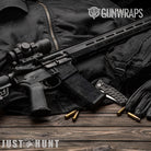 Just Hunt Deceptive Camo Darkened AR-15 Mag & Mag Well Gun Skin Vinyl Wrap