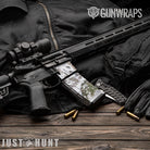 Just Hunt Great White North AR-15 Mag & Mag Well Gun Skin Vinyl Wrap