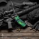 AR-15 Mag Prym1 Camo Dorado Gun Skin Vinyl Wrap