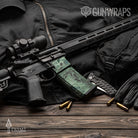 AR-15 Mag Prym1 Camo Jade Gun Skin Vinyl Wrap