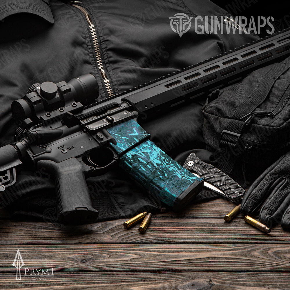 AR-15 Mag Prym1 Stream Torrent Gun Skin Vinyl Wrap