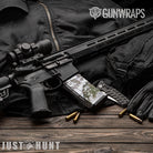 Just Hunt Great White North AR-15 Mag Gun Skin Vinyl Wrap