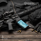 AR-15 Mag Prym1 Camo Sea Foam Gun Skin Vinyl Wrap
