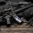 AR-15 Mag Prym1 Camo Sleet Gun Skin Vinyl Wrap