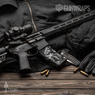 AR-15 Mag Prym1 OS Black Gun Skin Vinyl Wrap
