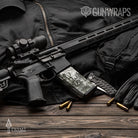 AR-15 Mag Prym1 Stream Shale Gun Skin Vinyl Wrap
