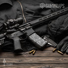 AR-15 Mag Prym1 Timber Hole Prym1 Timber Hole Snow Gun Skin Vinyl Wrap