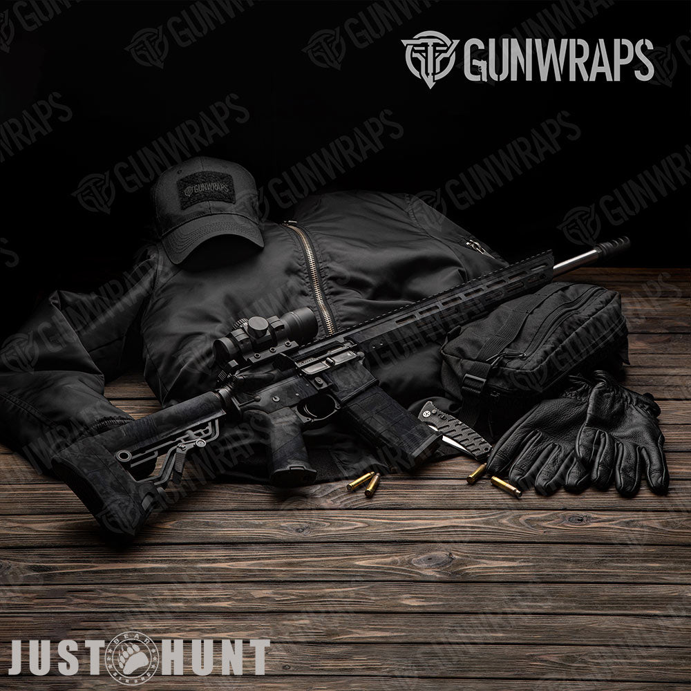 Just Hunt Deceptive Camo Darkened Gun Skin Vinyl Wrap