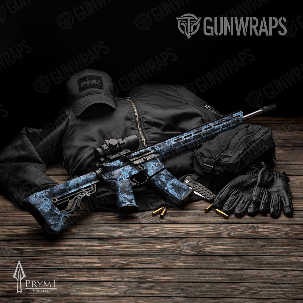 AR-15 Prym1 Boulder Calypso Gun Skin Vinyl Wrap