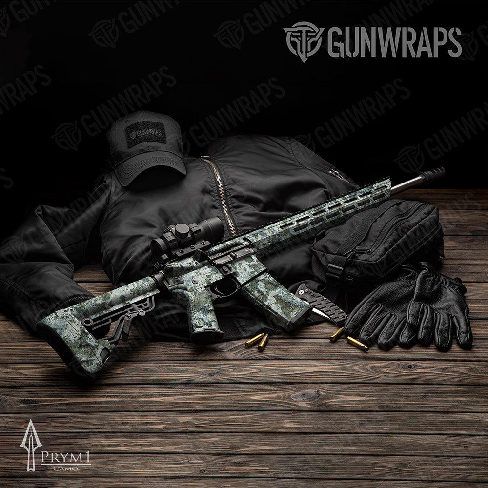 AR-15 Prym1 Boulder Terrain Gun Skin Vinyl Wrap