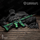 AR-15 Prym1 Camo Dorado Gun Skin Vinyl Wrap
