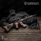 AR-15 Prym1 Camo Fire and Ice Gun Skin Vinyl Wrap